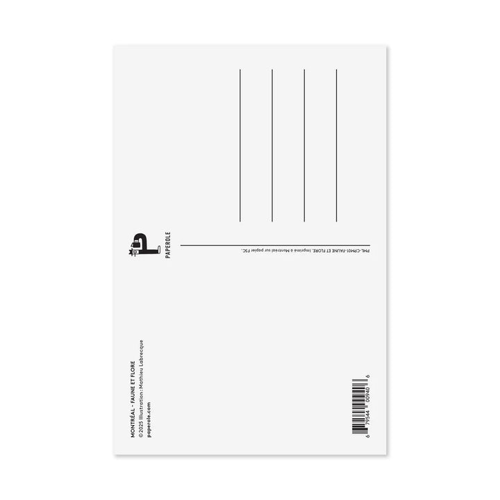 Carte postale - Fauna & Flora
