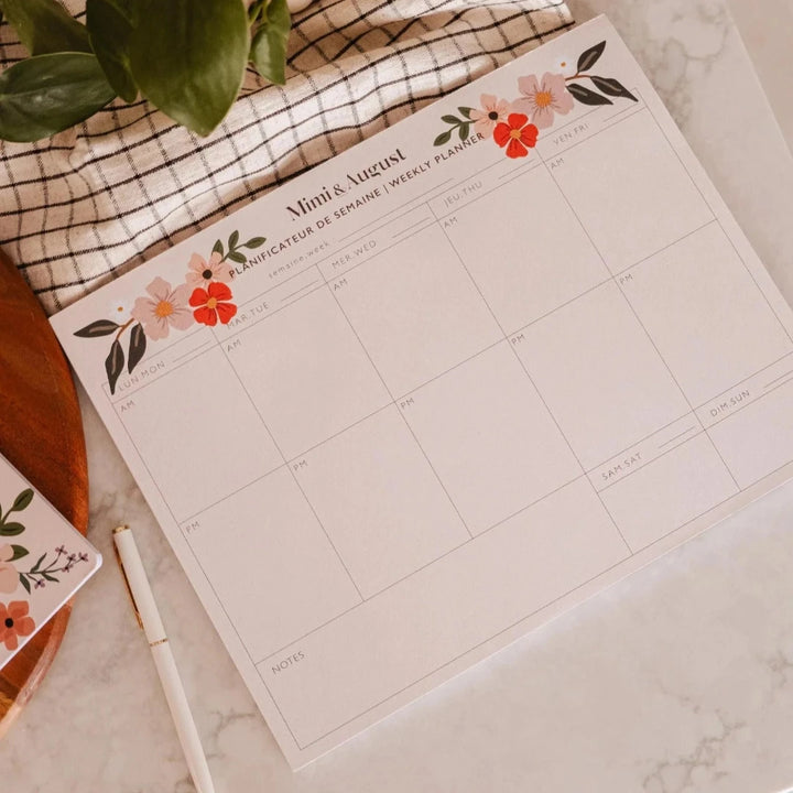 Weekly Planner - Flower Bomb