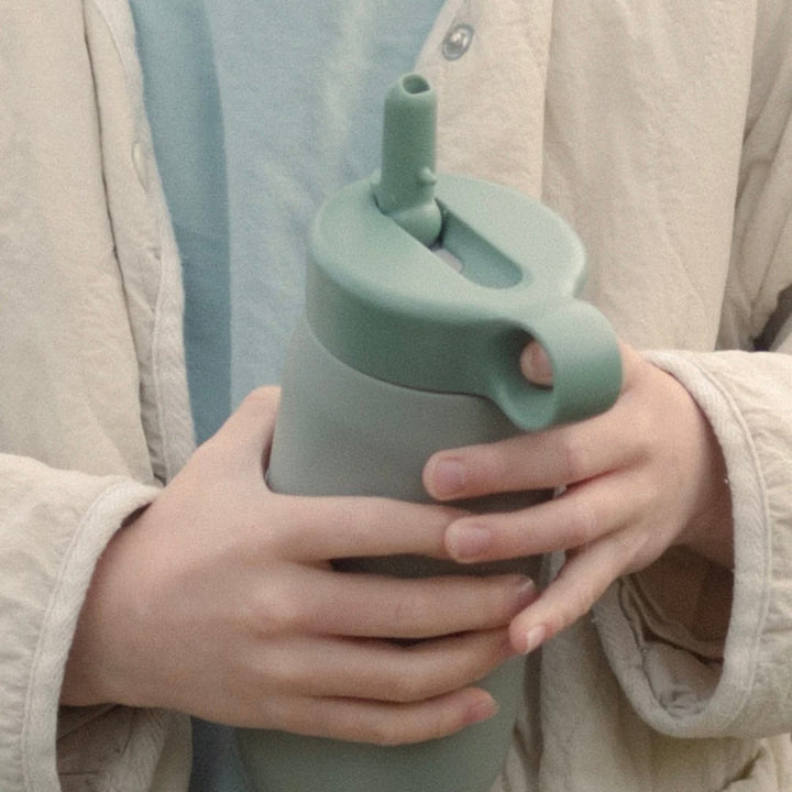 Insulated Water Bottle - Brown