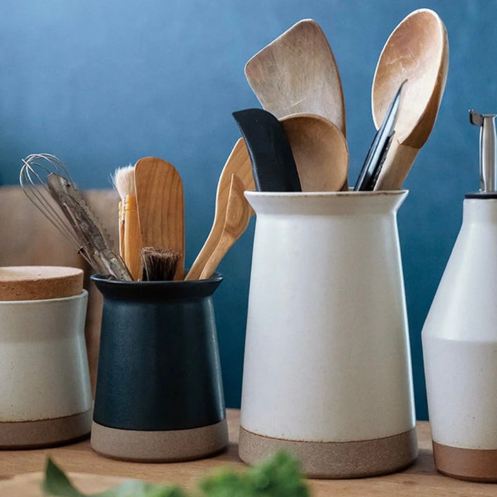 Pot à couverts Ceramic Lab - Noir