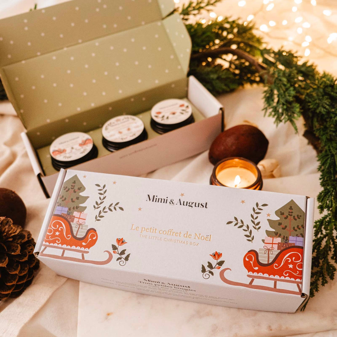 Bougie parfumée - Le petit coffret Noël