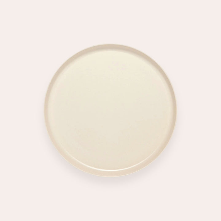 Large bamboo plate (individually) - Planta - White