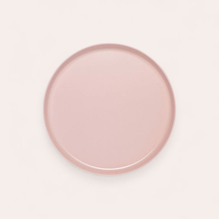 Large bamboo plate (individually) - Planta - Pink