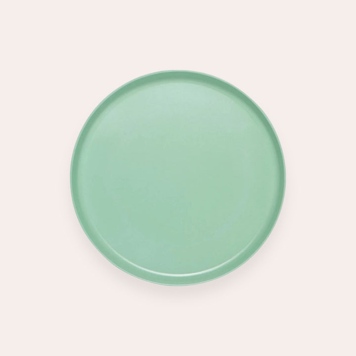 Large bamboo plate (individually) - Planta - Turquoise