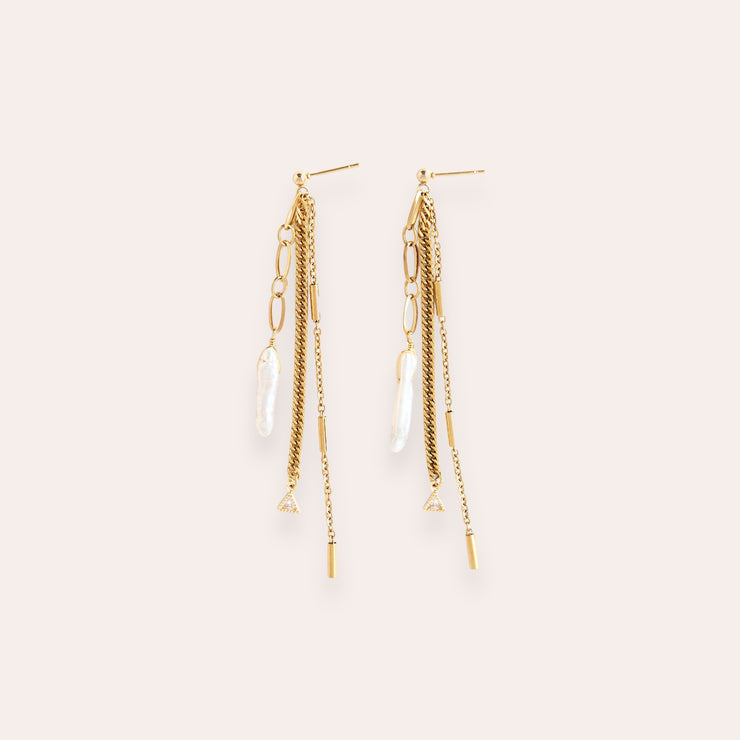 Boucles d'oreilles - Trellis - Or