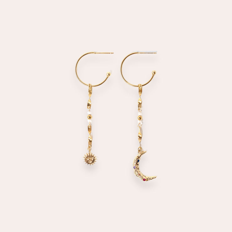 Boucles d'oreilles - Minuit - Or