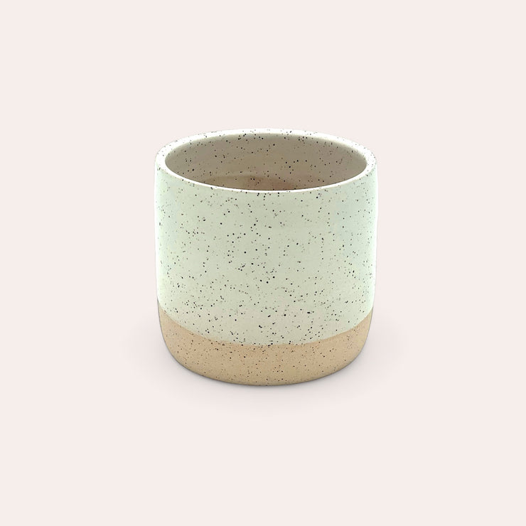 Stoneware planter - Cream