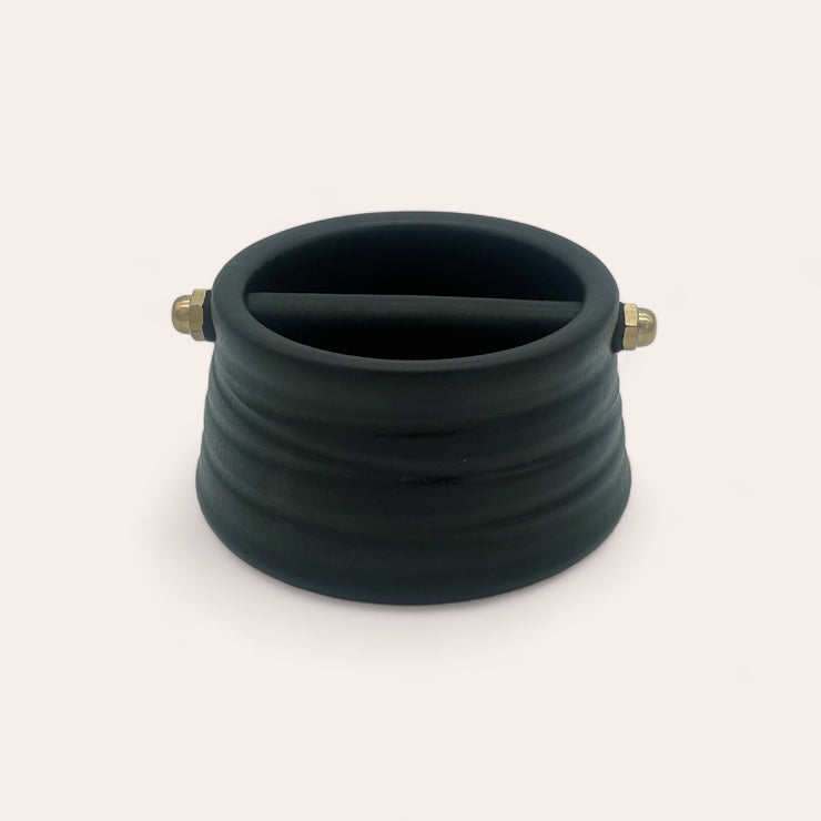 Knock Box - Coffee grounds container - Black