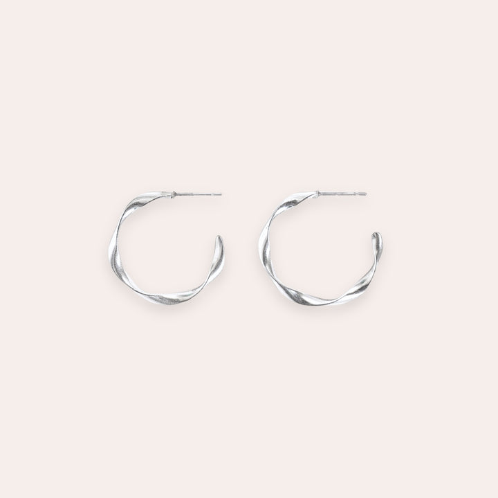 Boucles d'oreilles - Twist - Argent