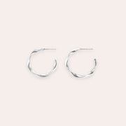 Boucles d'oreilles - Twist - Argent