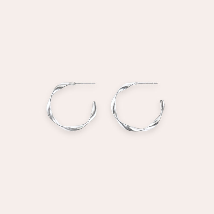 Earrings - Sleepers - Sun - Mini - Silver