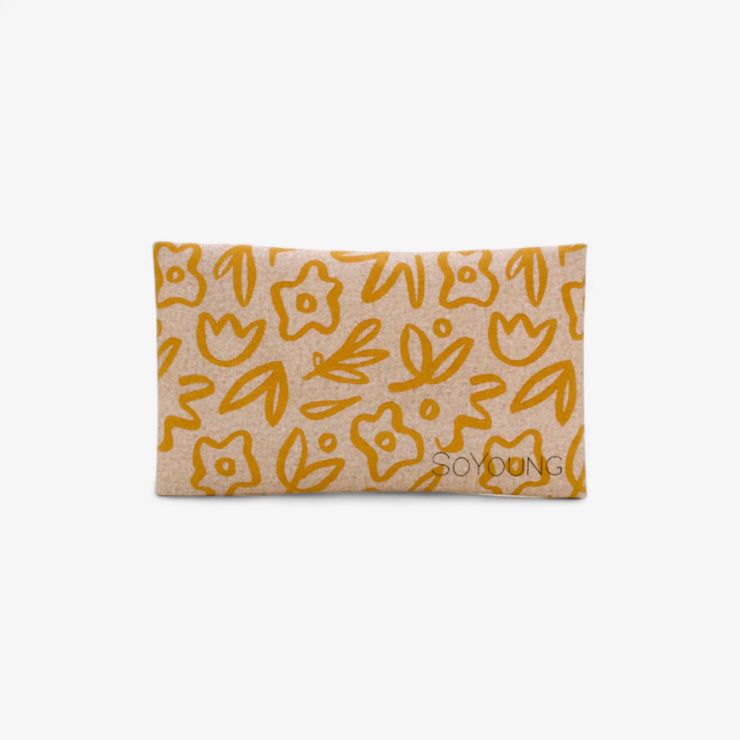 Fabric Ice Pack - Gold Wildflowers