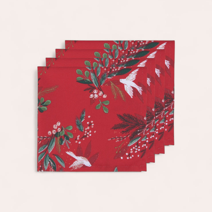 Napkins (set of 4) - Winter Branches