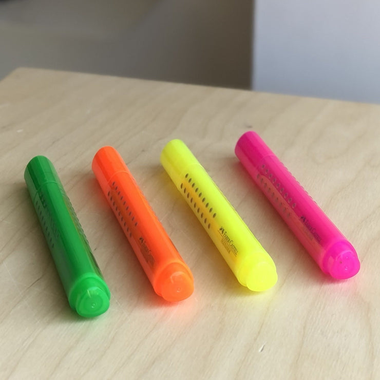 Reusable highlighter pencil - Textliner Grip - Green
