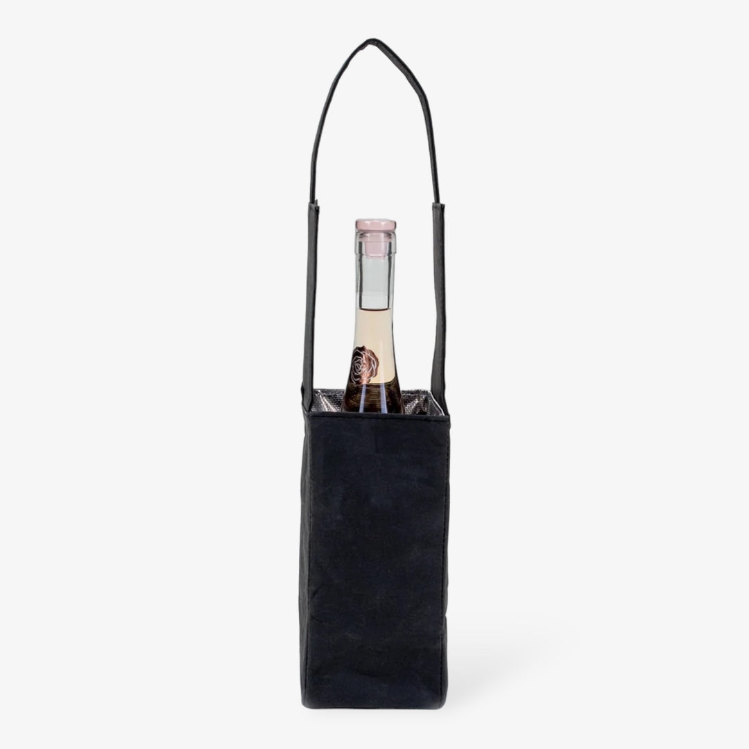 Wine Bottle Bag - Black