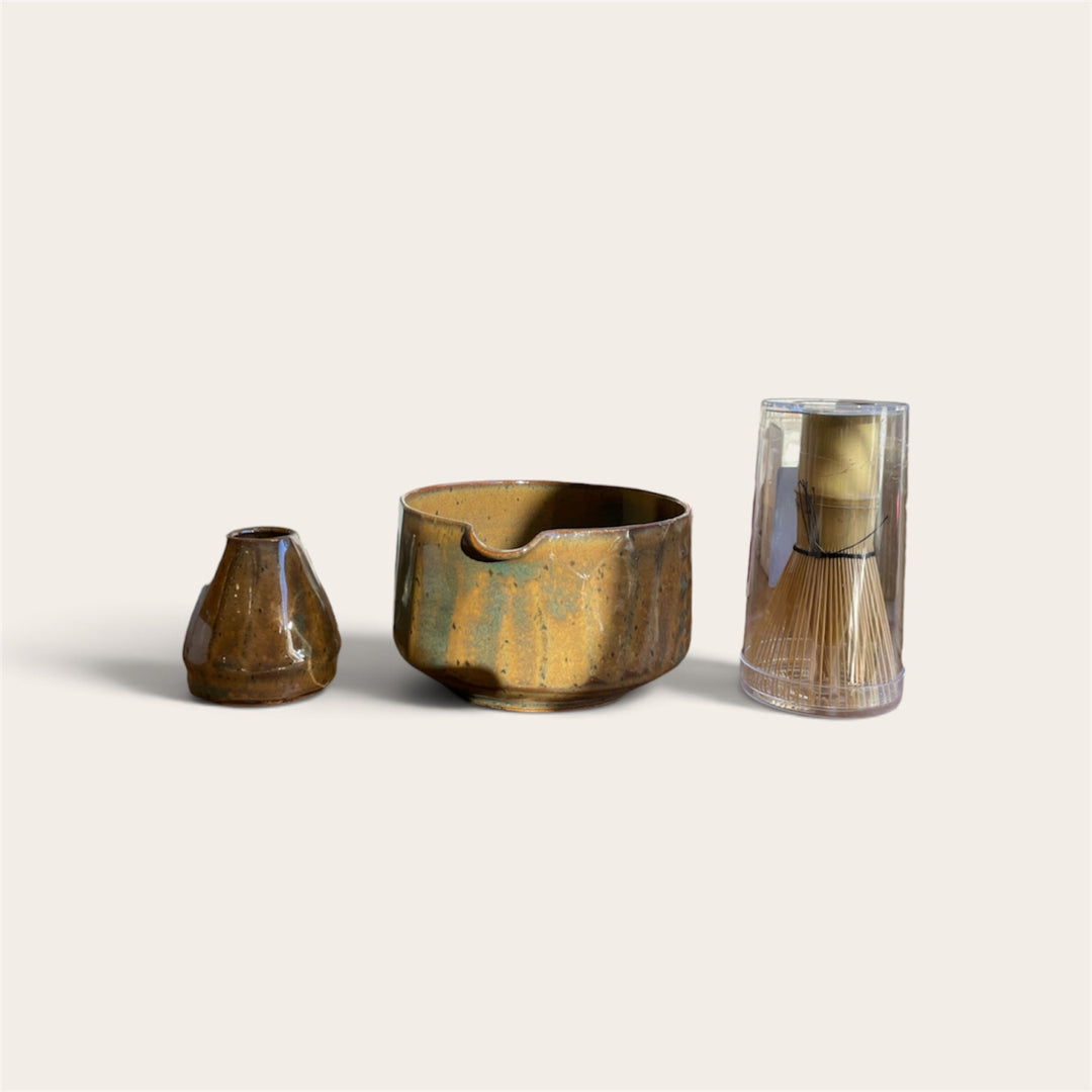 Matcha set - Aubergine
