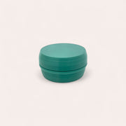 Porte savon de voyage en plastique recyclé - Rond Evergreen