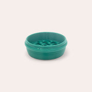 Porte savon de voyage en plastique recyclé - Rond Evergreen