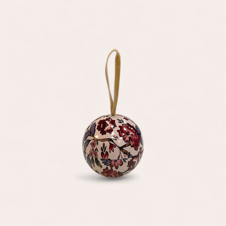 Bougie boule de Noël - Canneberge épicée