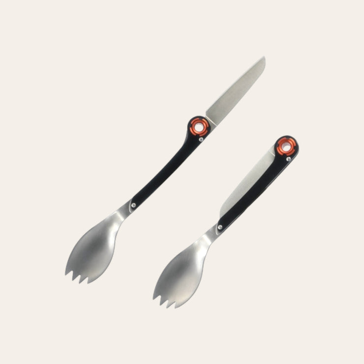 Foldable cutlery set 
