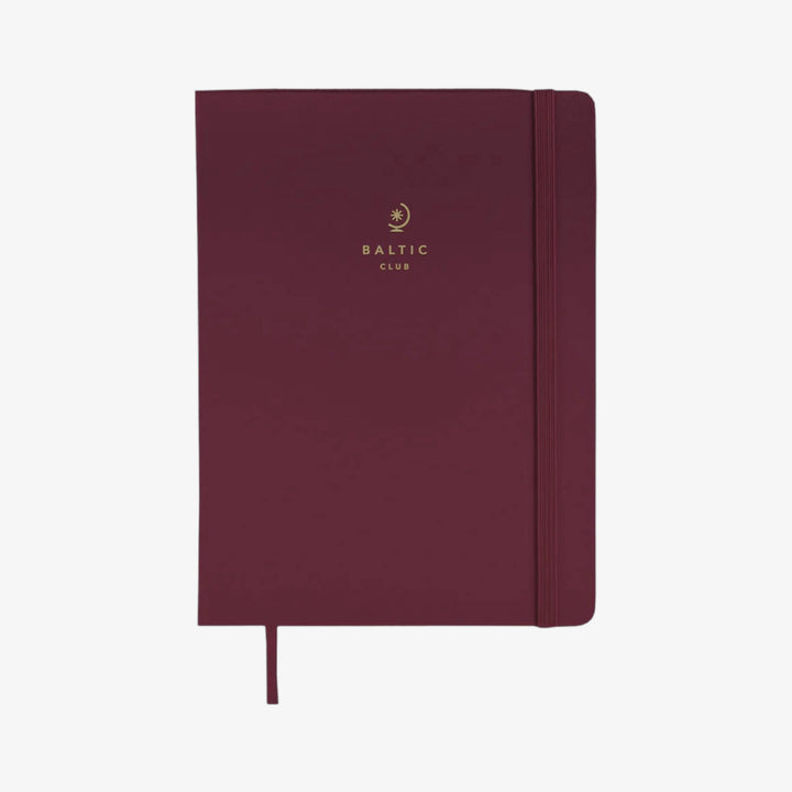 Undated diary - Burgundy