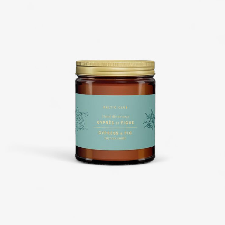 Scented candle - Cypress and fig