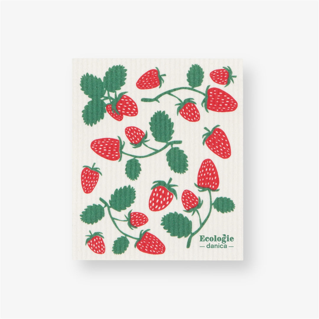 Essuie-tout réutilisable - Fraises