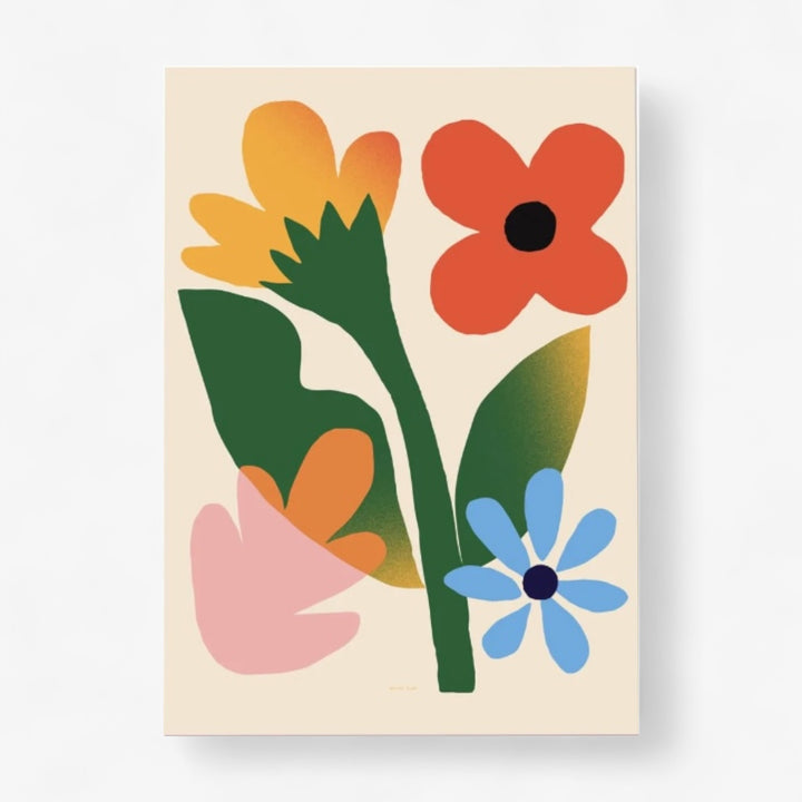 Affiche - Champs de fleurs 8 X 10 po