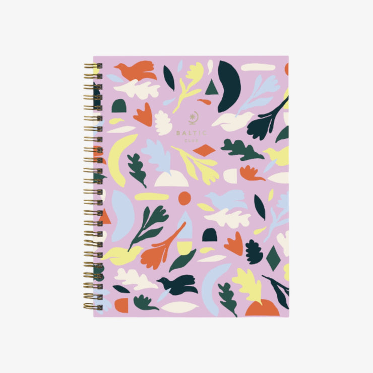 Lined spiral notebook - Garden