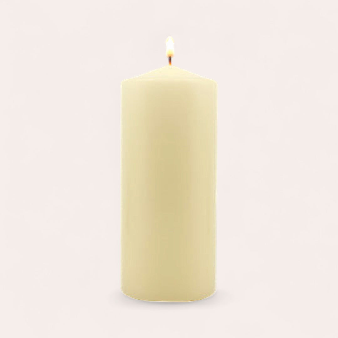 Pillar candle - Ivory - 3" x 7"