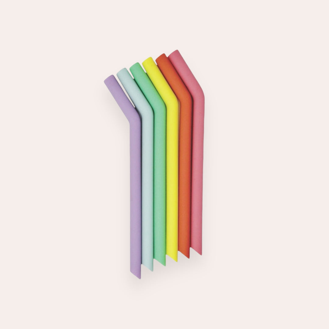 Silicone Straw - Smoothie - Pink