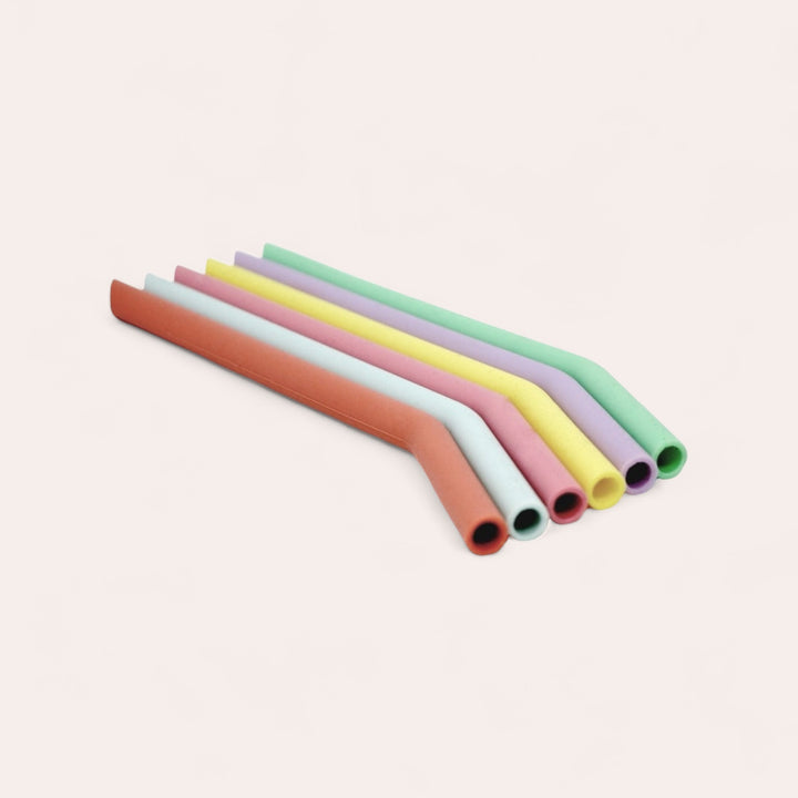 Silicone Straw - Smoothie - Pink