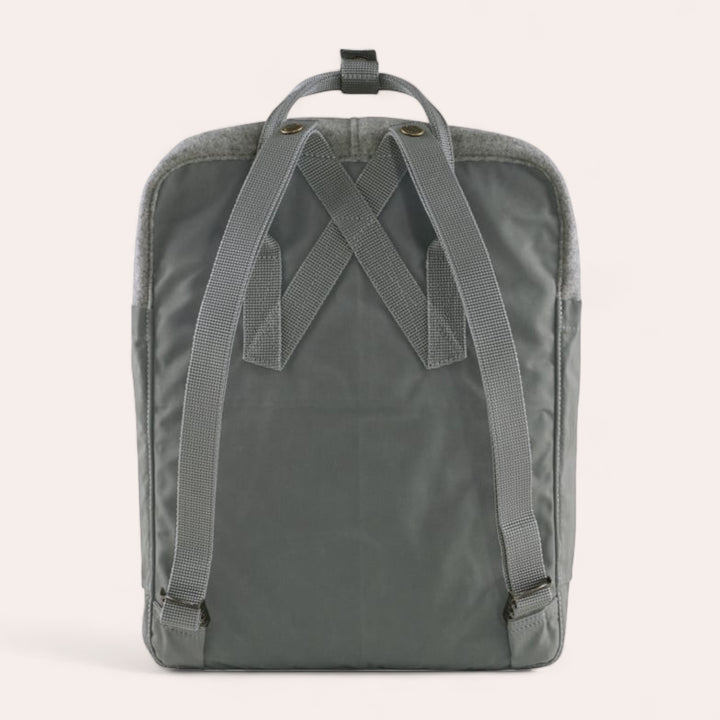 Kånken Re-Wool Backpack - Granite Gray