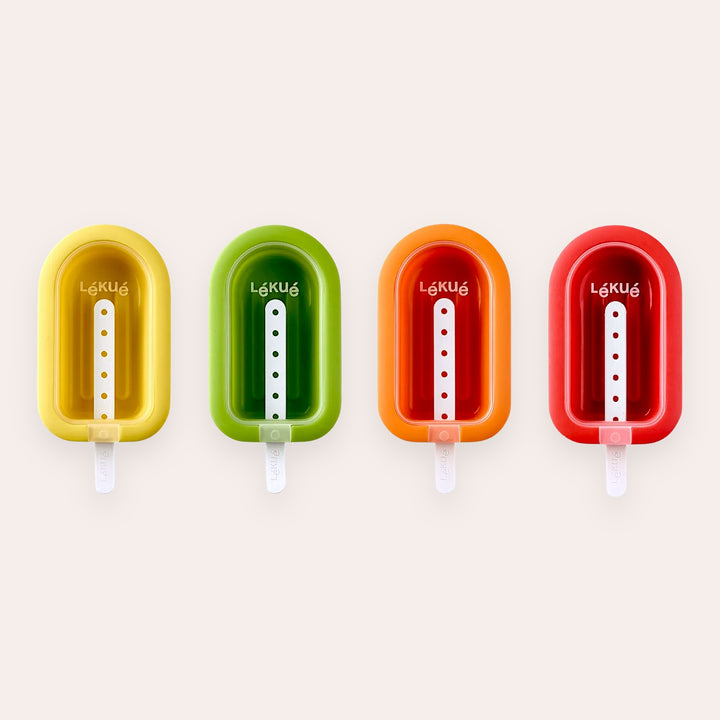 Silicone popsicle molds (set of 4)