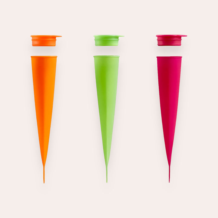 Silicone Popsicle Tubes (set of 3)