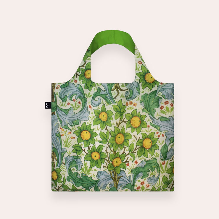 Reusable bag with snap fastener - William Morris - Orchard