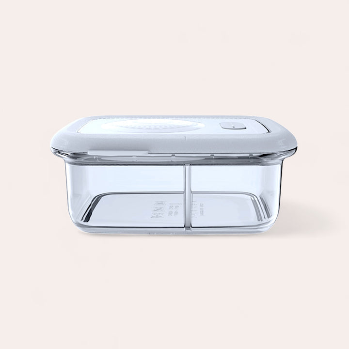Silicone food container with divider - 900 ml