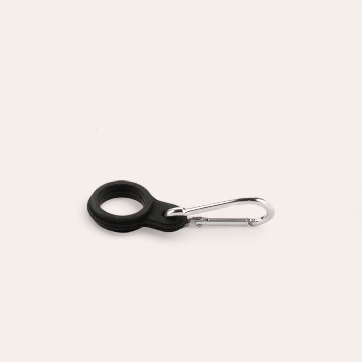 Robust silicone carabiner