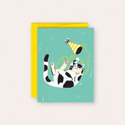 Greeting card - Taquin Cat