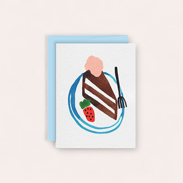 Greeting card - Choco Cake