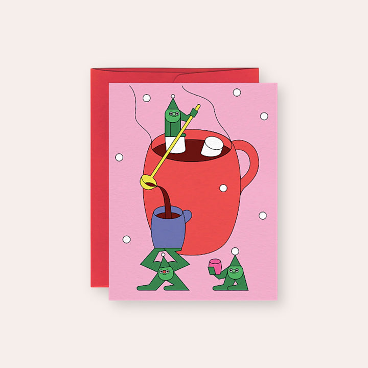 Greeting card - Hot chocolate