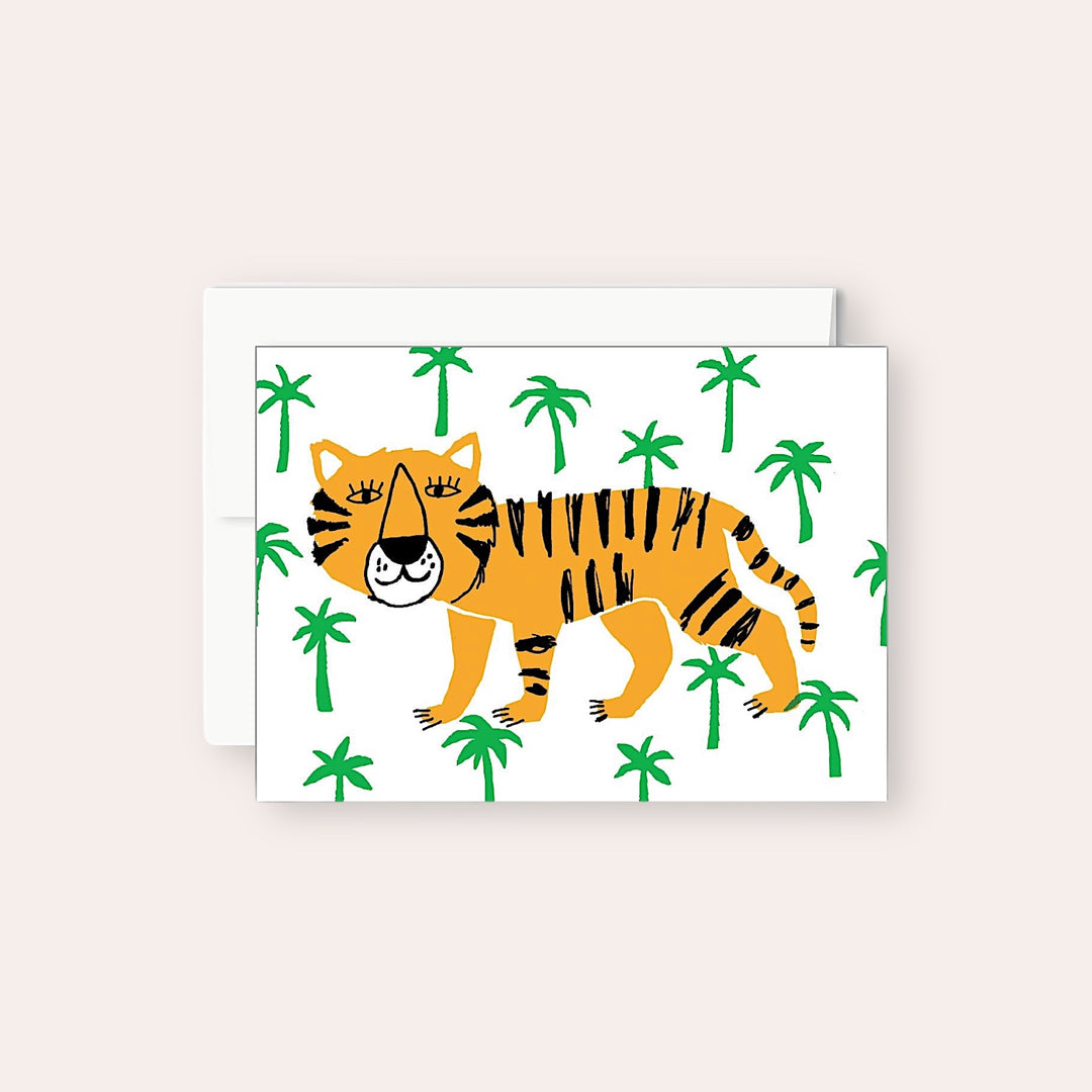 Greeting card - Tiger