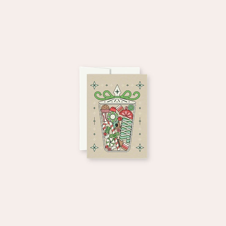 Miniature greeting card - Bonbonniere 