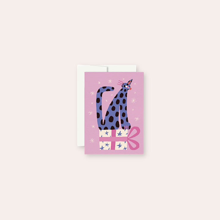 Miniature greeting card - Chouchou 