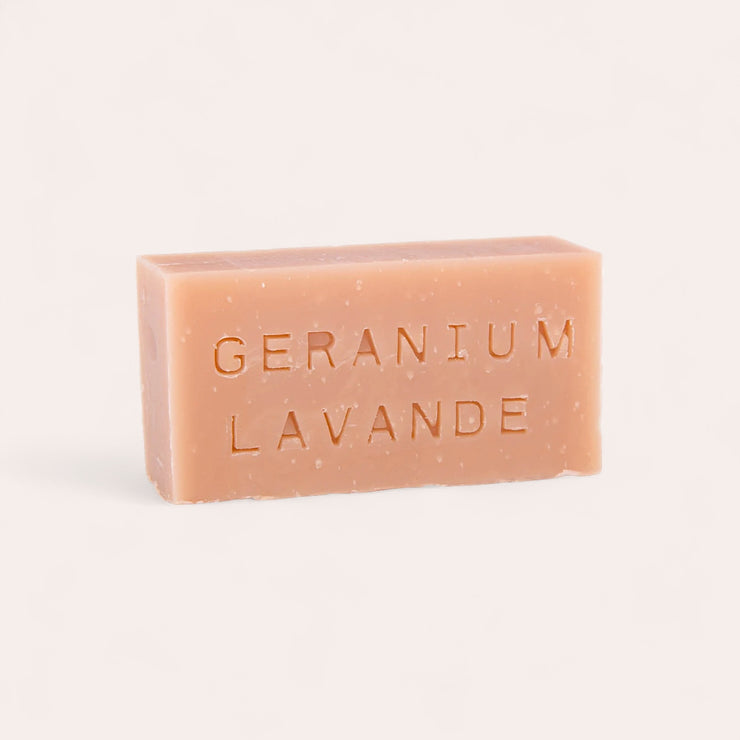 Savon pour le corps - Géranium et lavande