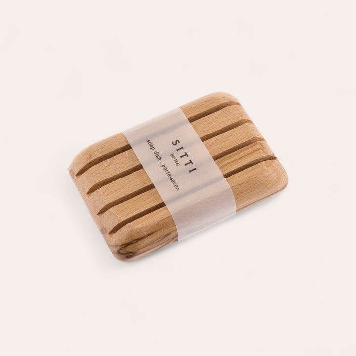 Wooden soap dish - Oak