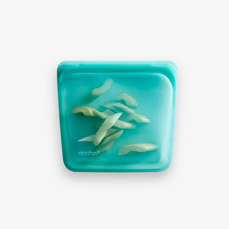 Reusable Silicone Sandwich Bag - Aqua