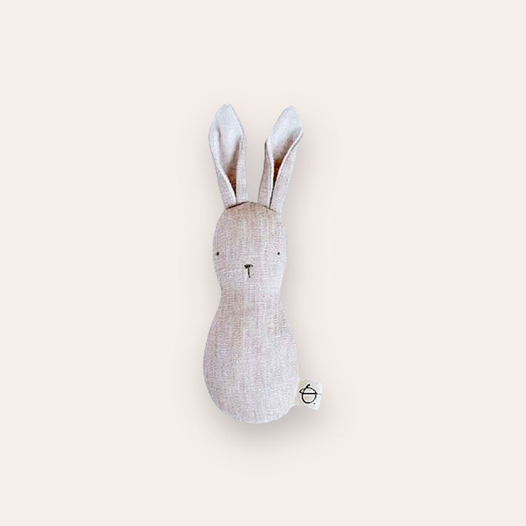 Hochet lapin - Écru