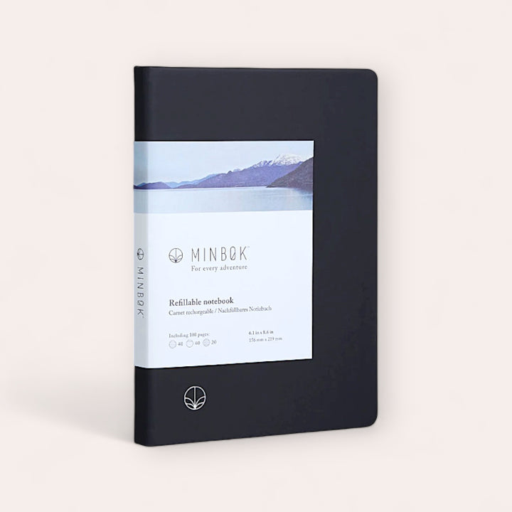 Refillable notebook - Black