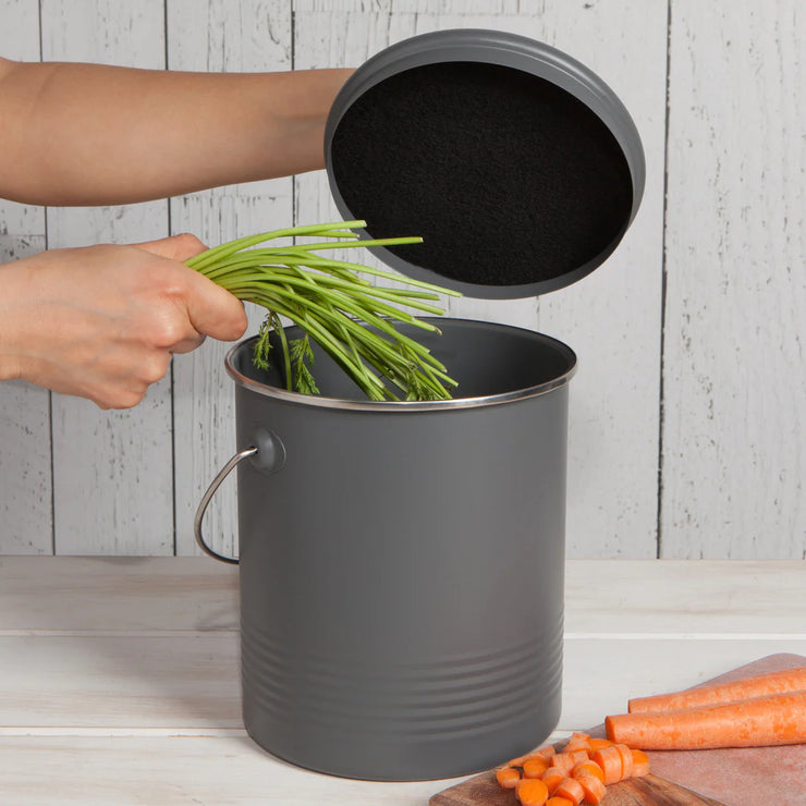 Compost bin with charcoal filter - Charcoal